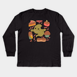 Cheat Day Kids Long Sleeve T-Shirt